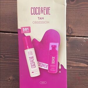Coco & Eve Tan Obsession Set - Pink and White
